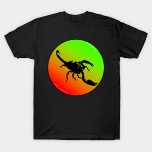 Scorpion Red/Green Gradient T-Shirt
